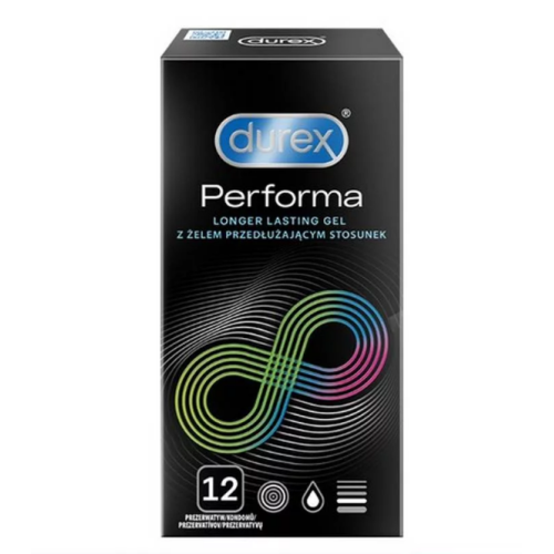 Durex Performa Condoms with Moisturizing 12 Condoms