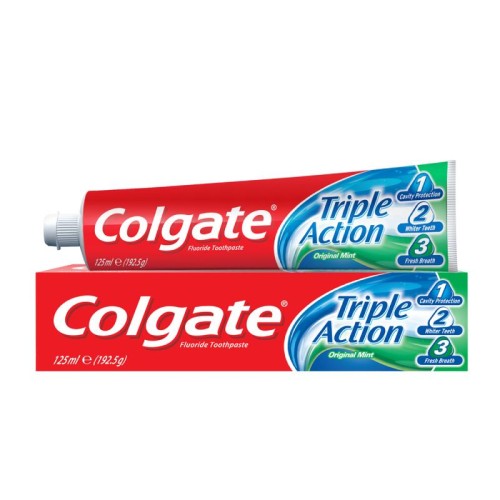 Colgate Triple Action Toothpaste 125ml 